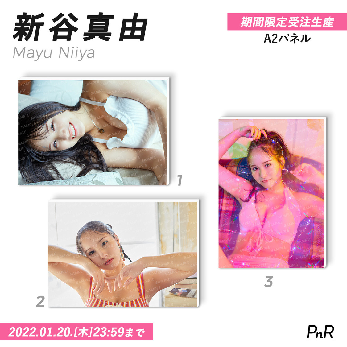 直筆サイン入り特大A2写真パネル