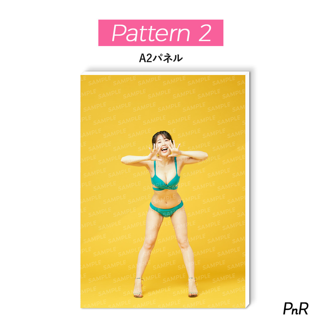 パターン2（直筆サイン入り特大A2写真パネル）