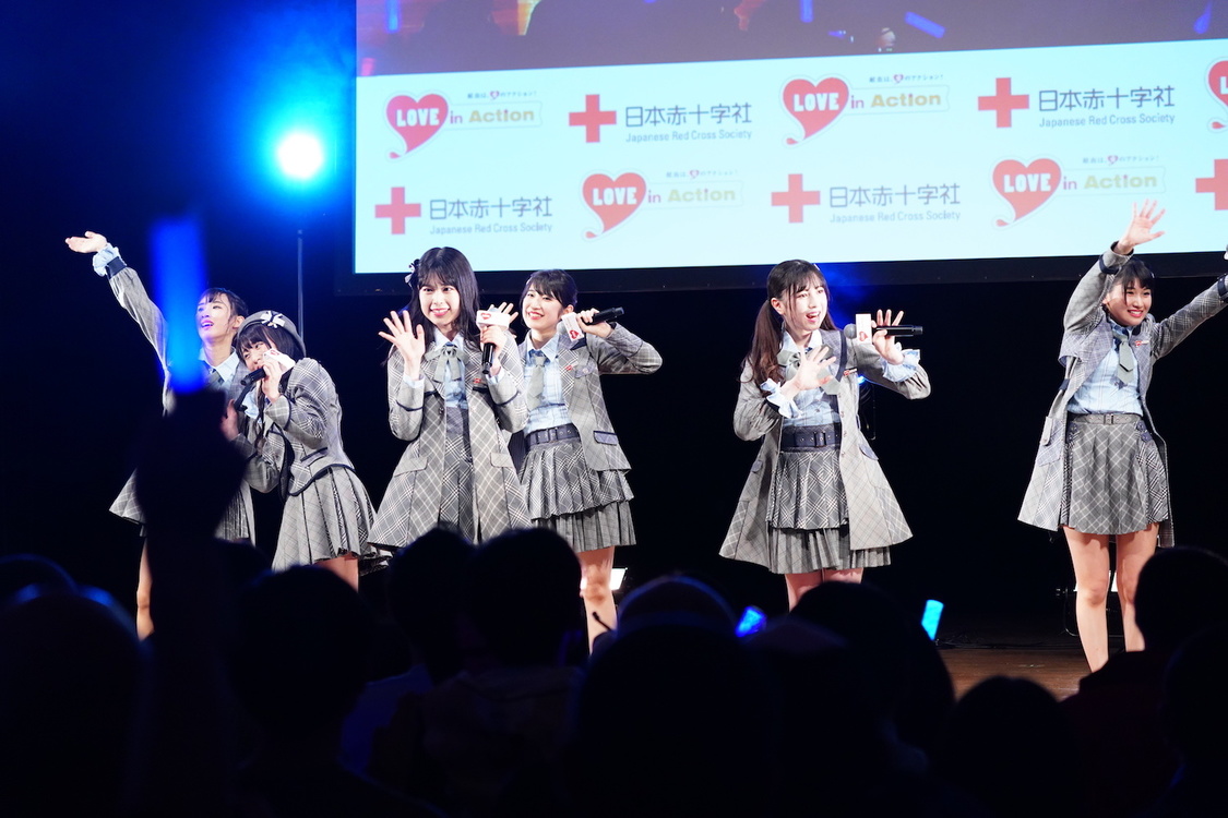 AKB48 Team 8＜LOVE in Action プロジェクト ご当地大作戦 in 大阪〜献血感謝祭〜＞｜大阪府立大学中百舌鳥キャンパス学術情報センターUホール白鷺（2019年3月10日）