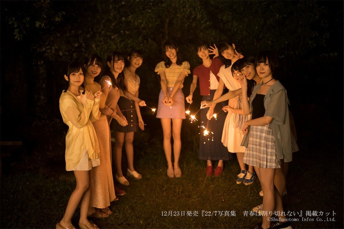 22/7 1st写真集『青春は割り切れない』より