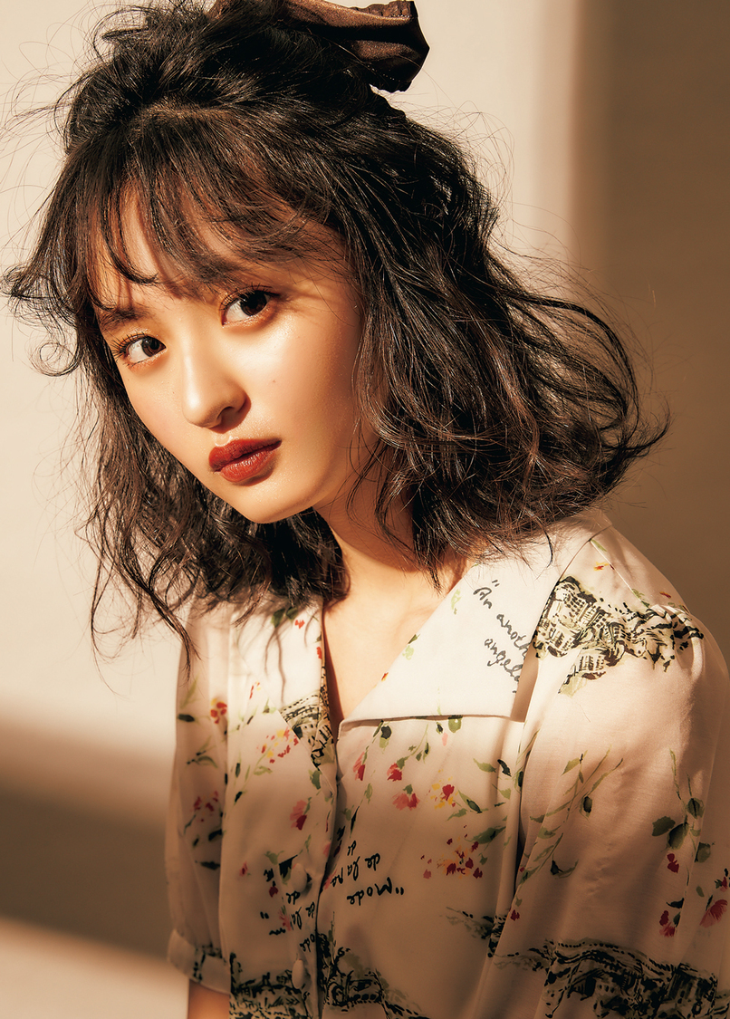 遠藤さくら（乃木坂46 4期生）「AMBIGUOUS HAIR ARRANGE」｜『LARME 039』