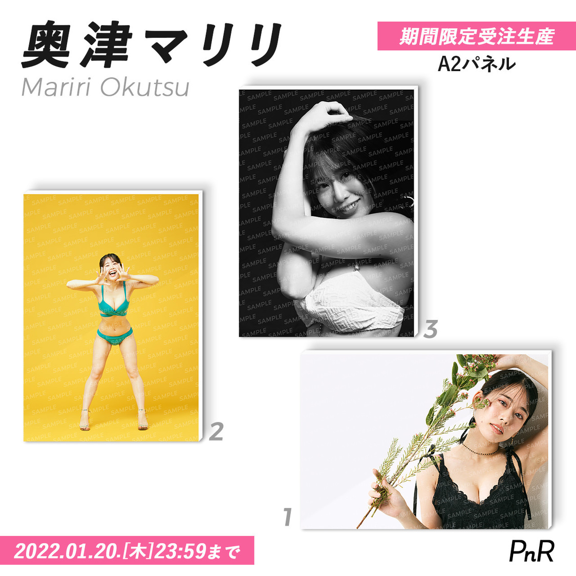 直筆サイン入り特大A2写真パネル