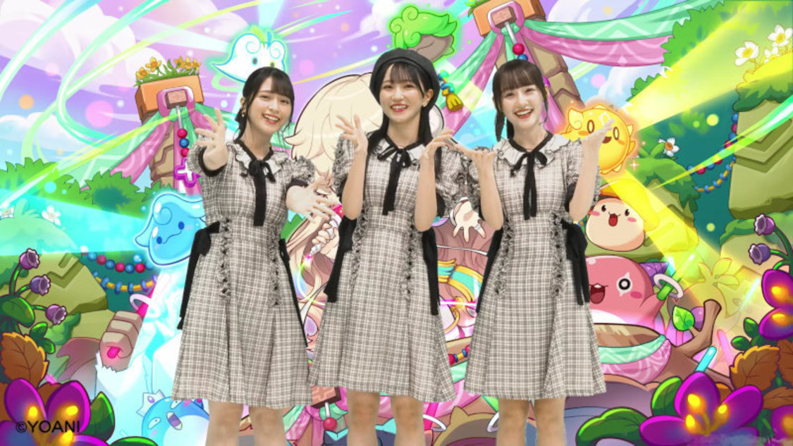 コラボレーション動画「メイプルをプレイしてみたぞ編 」イメージ画像（(C)YOANI,Copyright(c) 2003 NEXON Korea Corporation. All Rights Reserved.）