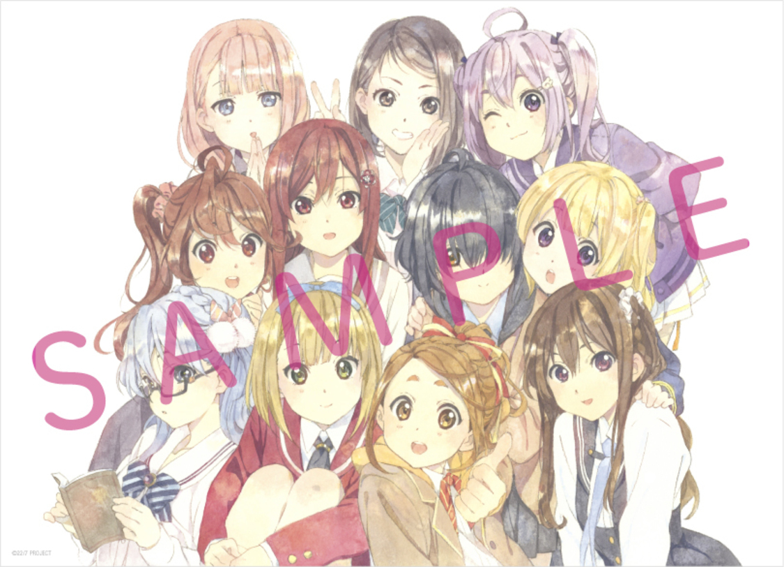 堀口悠紀子描き下ろしステッカー