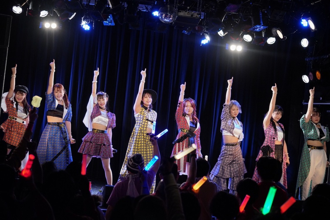 ＜アップアップガールズ（仮）2022年 WE ARE イチバンガールズ！＞表参道GROUND（2022年1月8日）