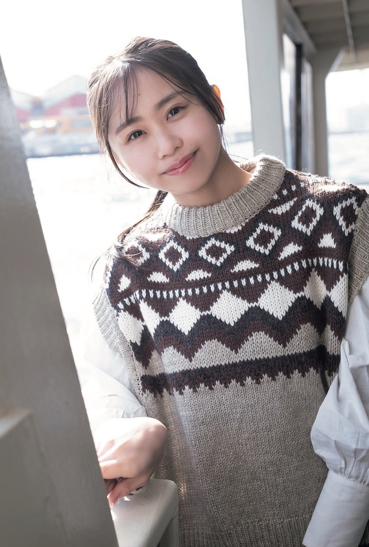 『B.L.T.2022年3月号』TSUTAYA EBISUBASHI購入特典ポストカード【平山真衣（NMB48）】