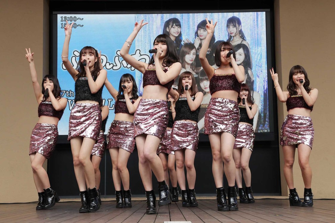 ふわふわ＜7thシングル「Viva!! Lucky4☆」発売記念イベント＞｜東京ドームシティラクーアガーデンステージ（2019年3月17日）