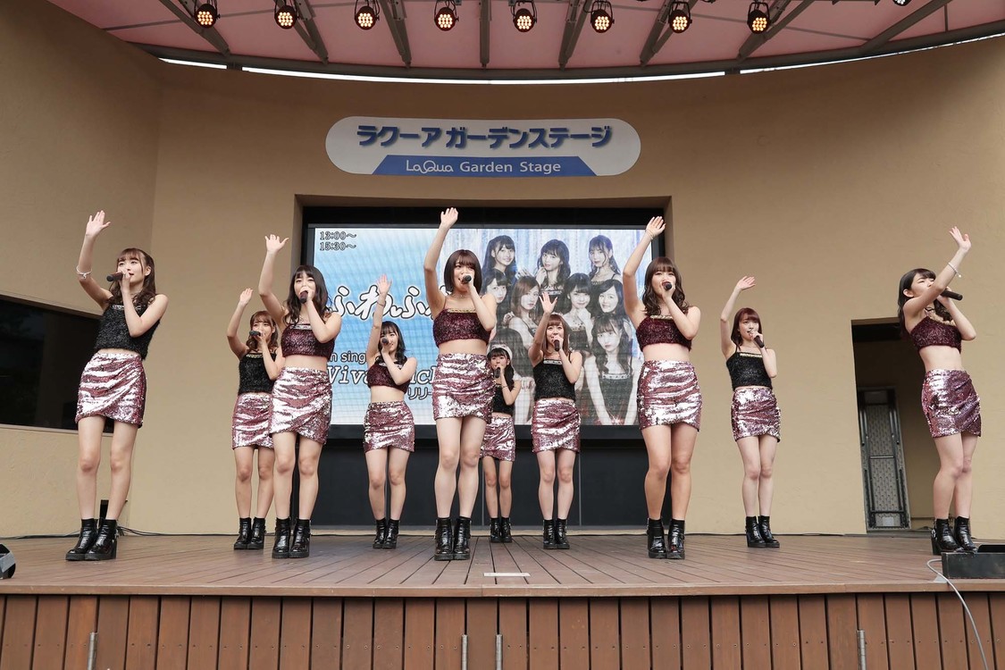 ふわふわ＜7thシングル「Viva!! Lucky4☆」発売記念イベント＞｜東京ドームシティラクーアガーデンステージ（2019年3月17日）