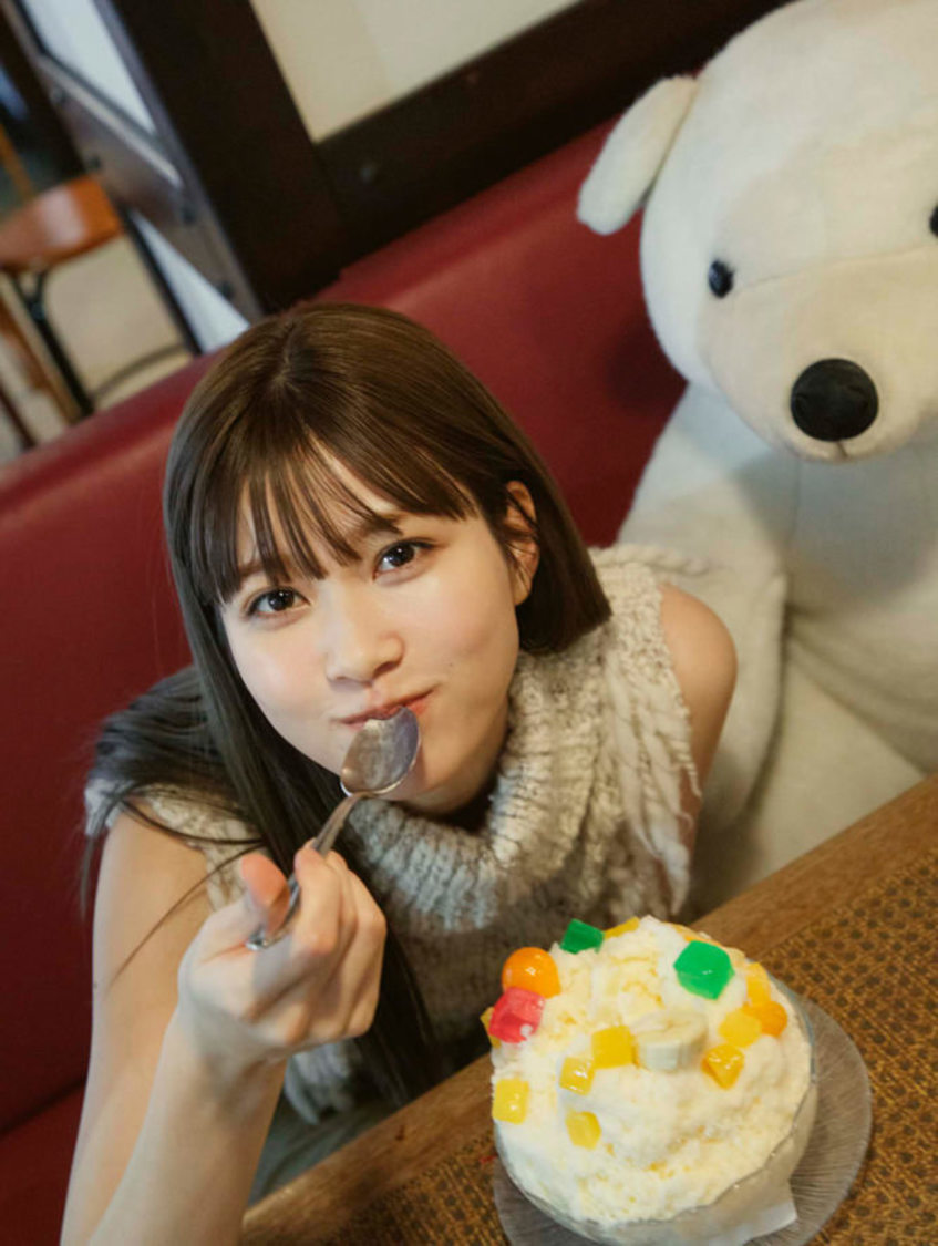 生見愛瑠1st写真集『タイトル未定』より（撮影：菊地泰久）