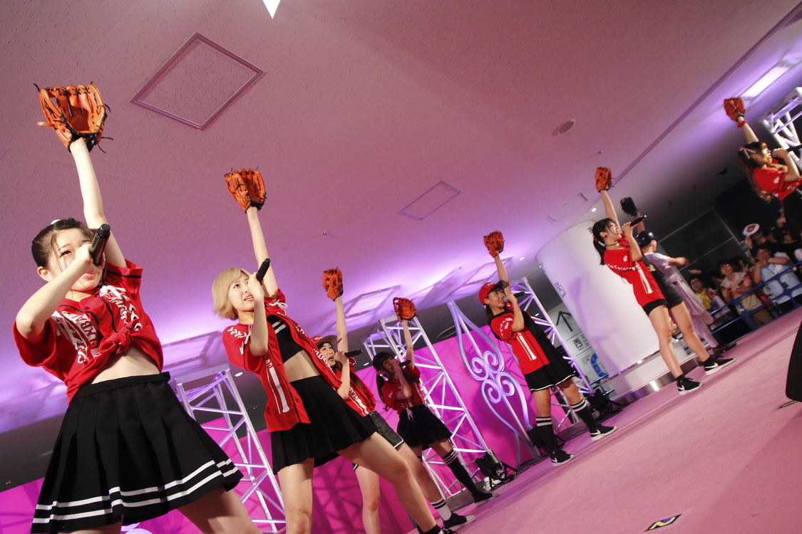 ＜@JAM EXPO 2018＞8月26日「絶対直球女子！プレイボールズ」ピーチステージ