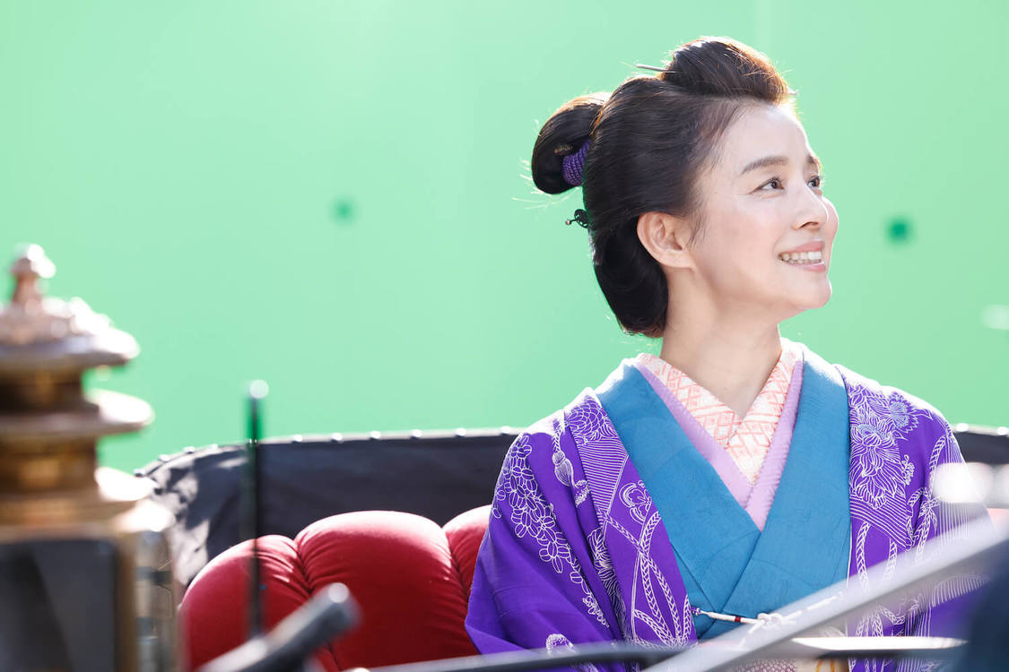 『資生堂』新TV-CM「美しさとは、人のしあわせを願うこと。」篇メイキングカット