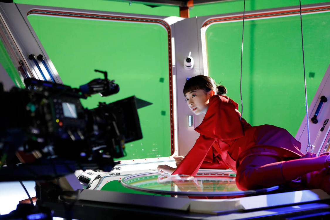 『資生堂』新TV-CM「美しさとは、人のしあわせを願うこと。」篇メイキングカット