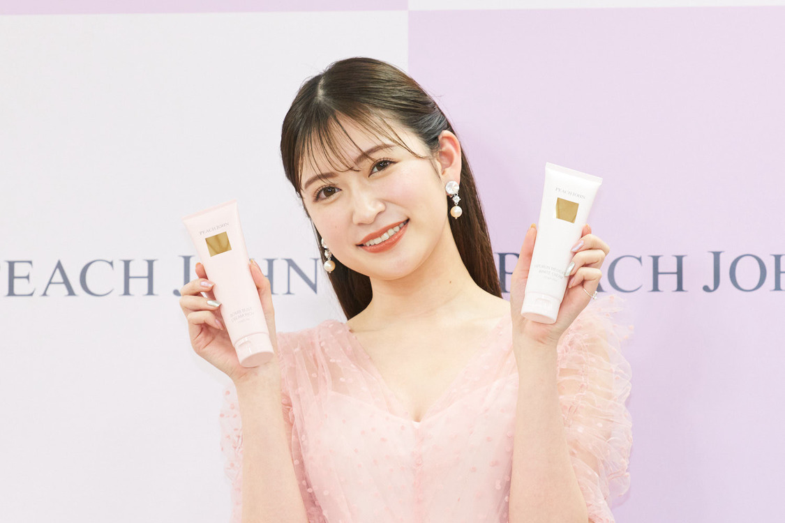 吉田朱里＜PEACH JOHN BEAUTY ミューズ就任発表会＞（2022年1月26日）