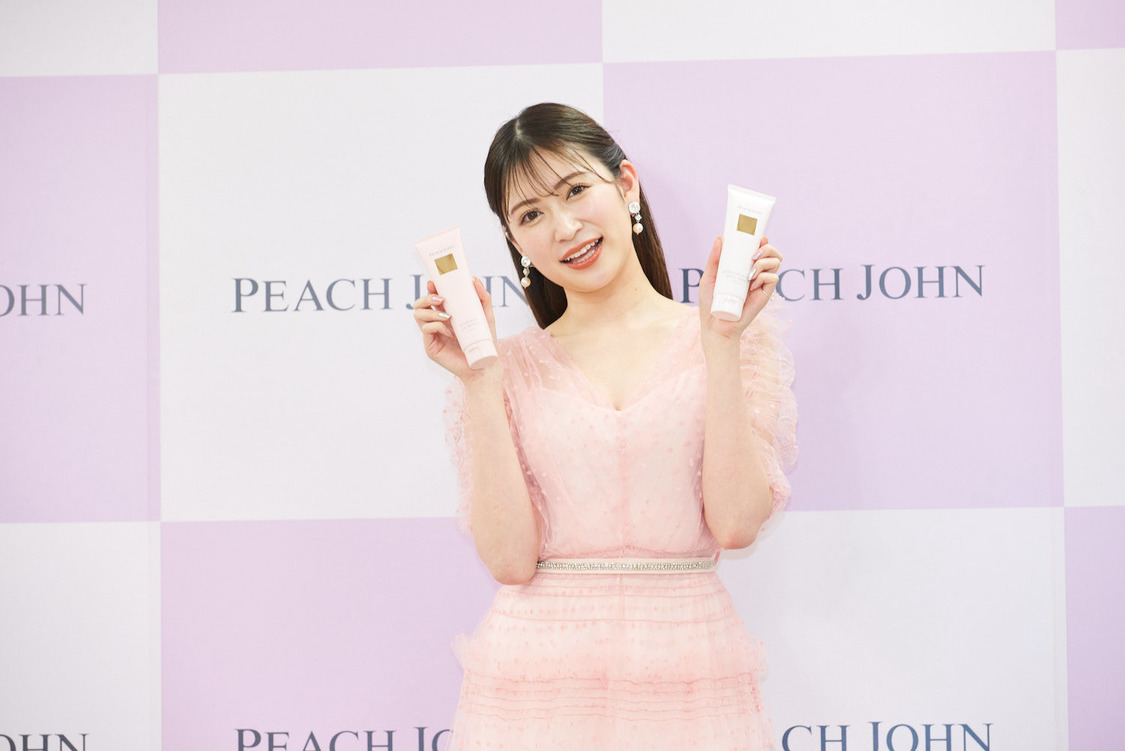 吉田朱里＜PEACH JOHN BEAUTY ミューズ就任発表会＞（2022年1月26日）