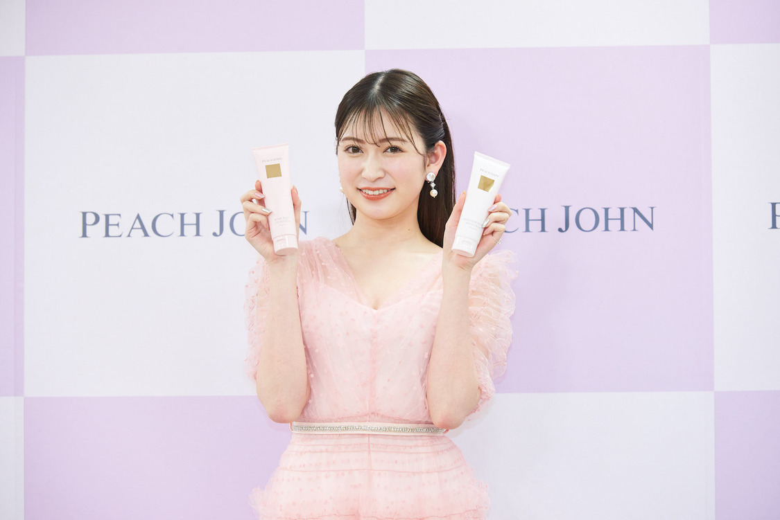 吉田朱里＜PEACH JOHN BEAUTY ミューズ就任発表会＞（2022年1月26日）
