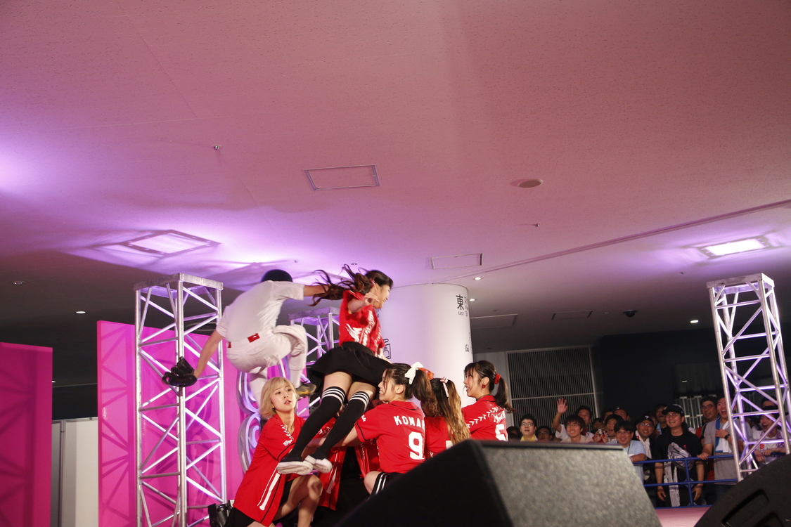 ＜@JAM EXPO 2018＞8月26日「絶対直球女子！プレイボールズ」ピーチステージ