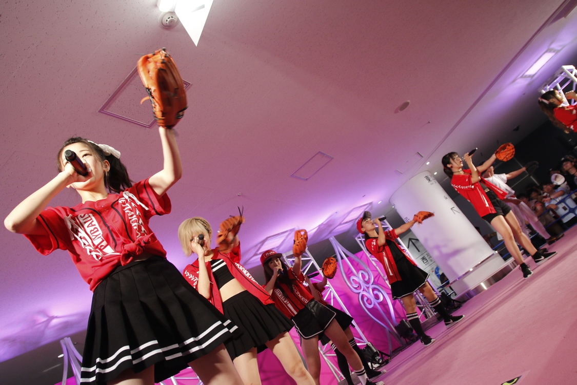 ＜@JAM EXPO 2018＞8月26日「絶対直球女子！プレイボールズ」ピーチステージ