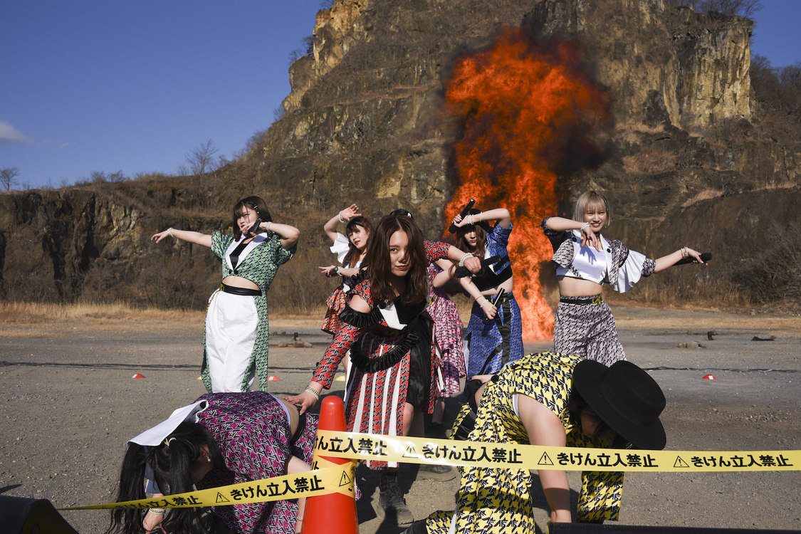 アップアップガールズ（仮）＜ヤバイ爆破ライブバスツアー＞栃木県岩船山（2022年1月29日）