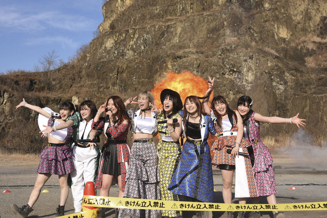 アップアップガールズ（仮）＜ヤバイ爆破ライブバスツアー＞栃木県岩船山（2022年1月29日）