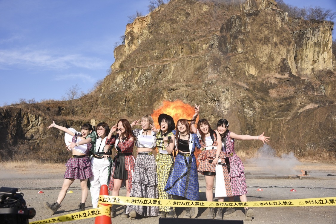 アップアップガールズ（仮）＜ヤバイ爆破ライブバスツアー＞栃木県岩船山（2022年1月29日）