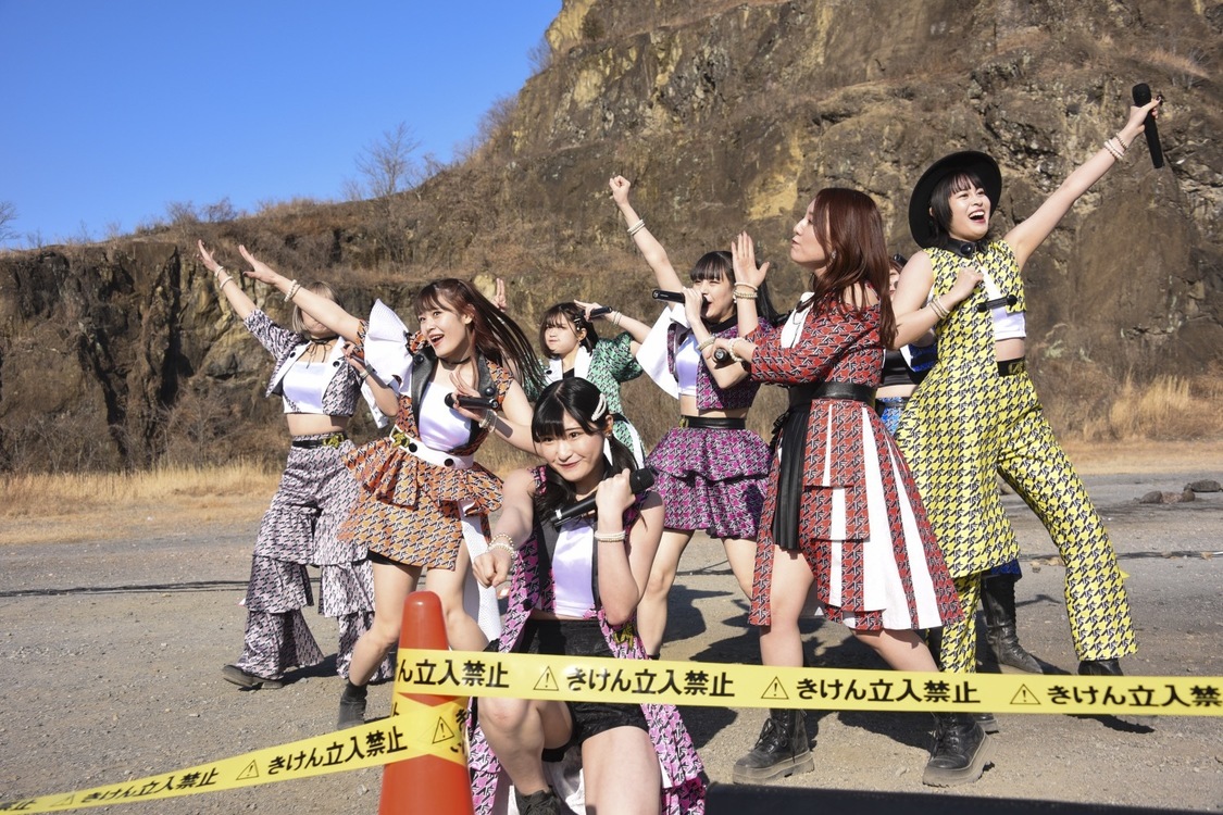 アップアップガールズ（仮）＜ヤバイ爆破ライブバスツアー＞栃木県岩船山（2022年1月29日）