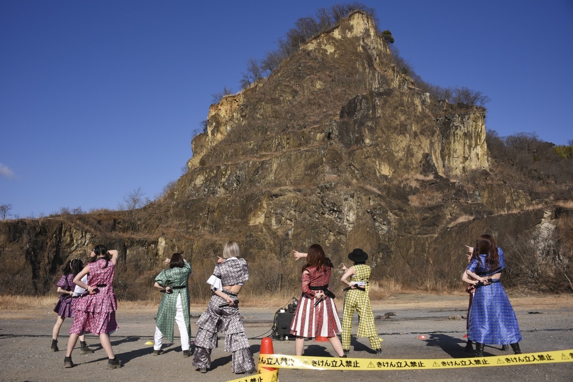 アップアップガールズ（仮）＜ヤバイ爆破ライブバスツアー＞栃木県岩船山（2022年1月29日）