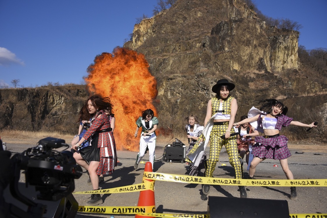 アップアップガールズ（仮）＜ヤバイ爆破ライブバスツアー＞栃木県岩船山（2022年1月29日）