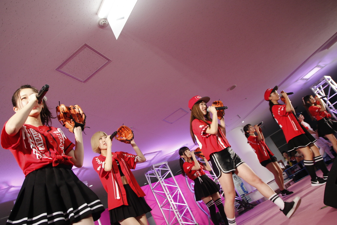 ＜@JAM EXPO 2018＞8月26日「絶対直球女子！プレイボールズ」ピーチステージ