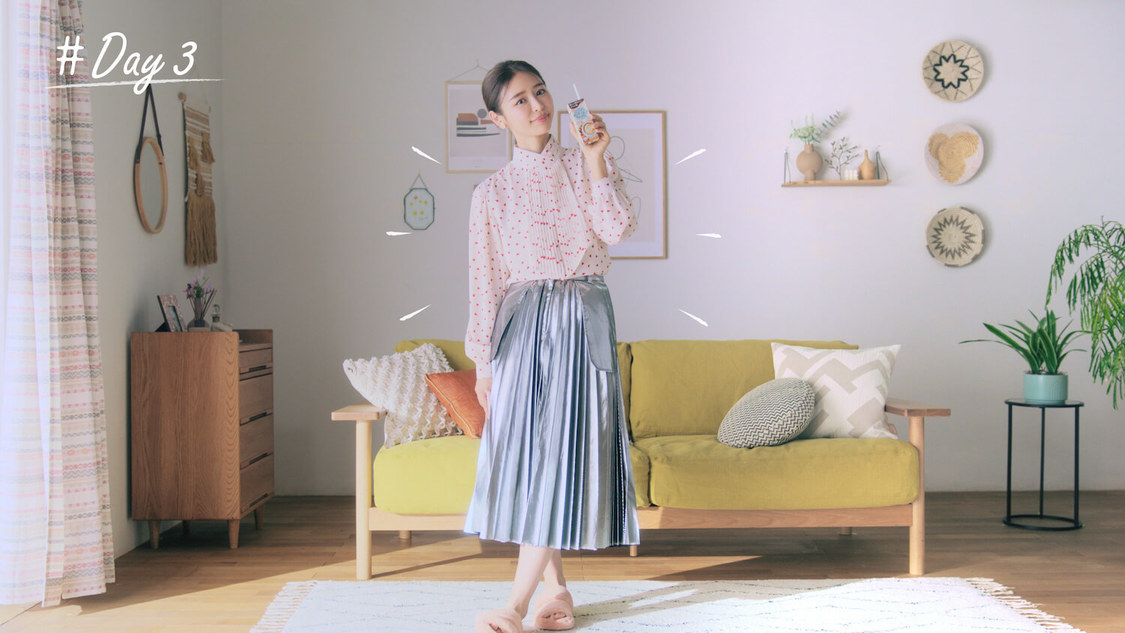 WEB-CM「オリゴスマートdays」その1篇より