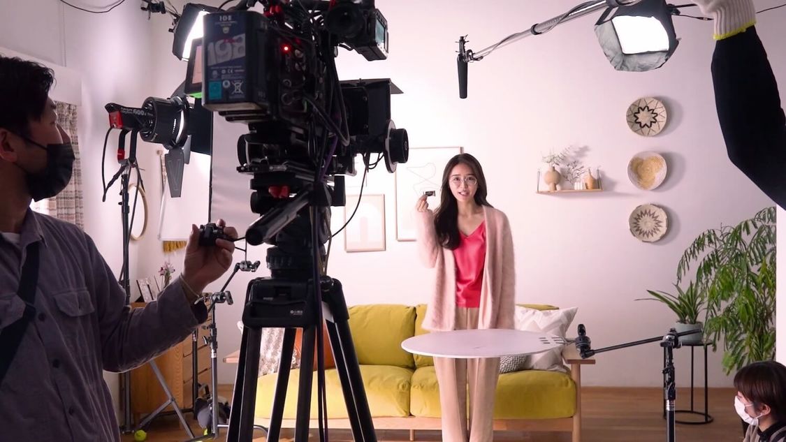 WEB-CM「オリゴスマートdays」メイキングより