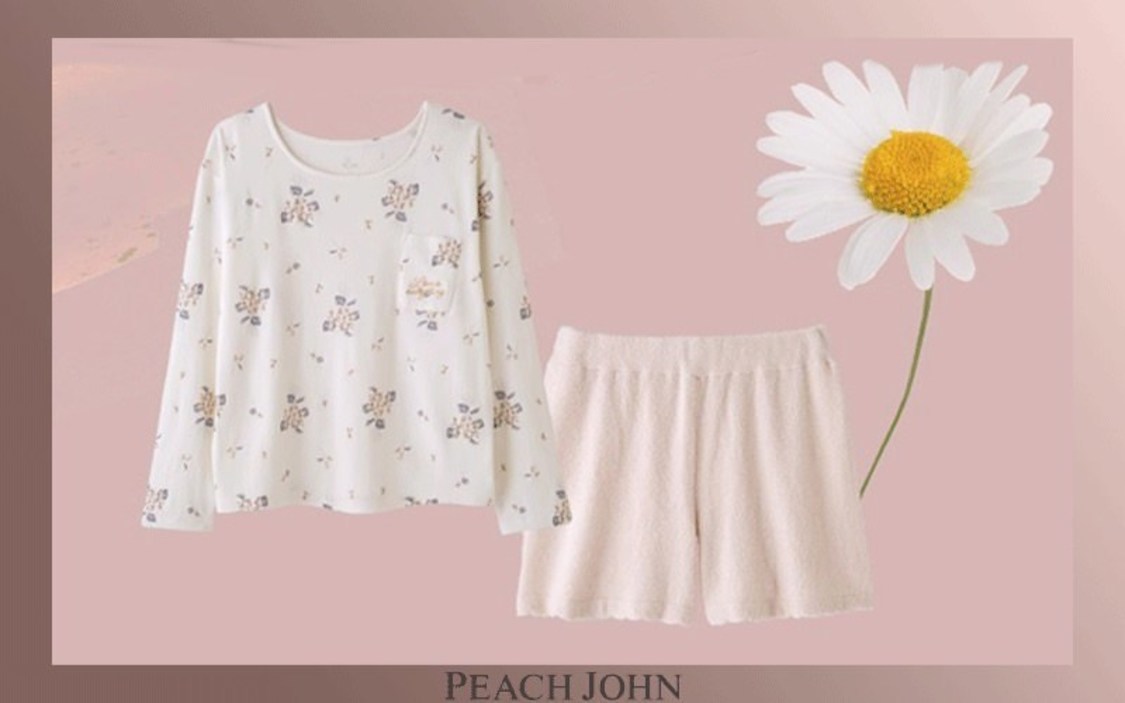 マギーコラボ フラワーパジャマ