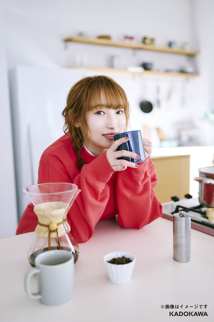 『南條愛乃 カレンダー 2022.04-2023.03』先行カット　Photo by Arata Kato