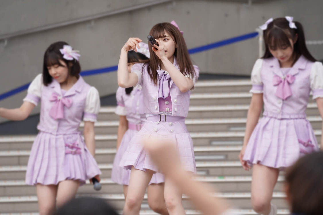 なんキニ！＜1stアルバム『Growing!!』の新衣装お披露目ライブ（第1部）＞ダイバーシティ東京プラザ フェスティバル広場（2022年2月19日）