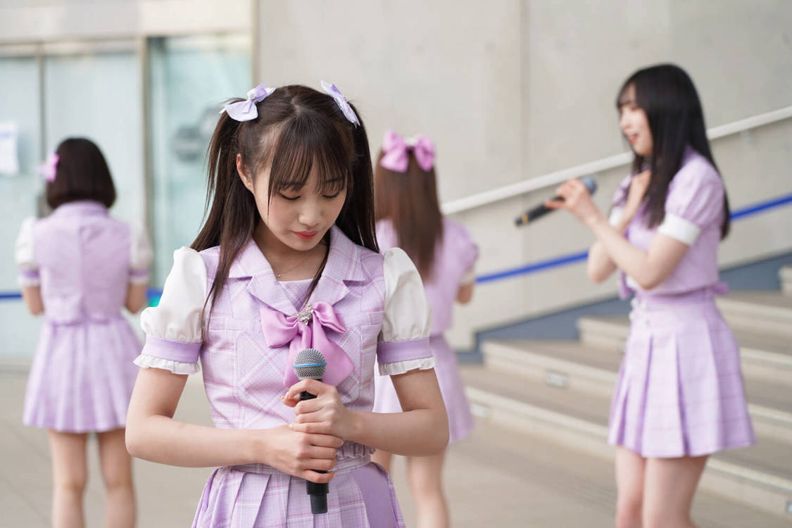 なんキニ！＜1stアルバム『Growing!!』の新衣装お披露目ライブ（第1部）＞ダイバーシティ東京プラザ フェスティバル広場（2022年2月19日）