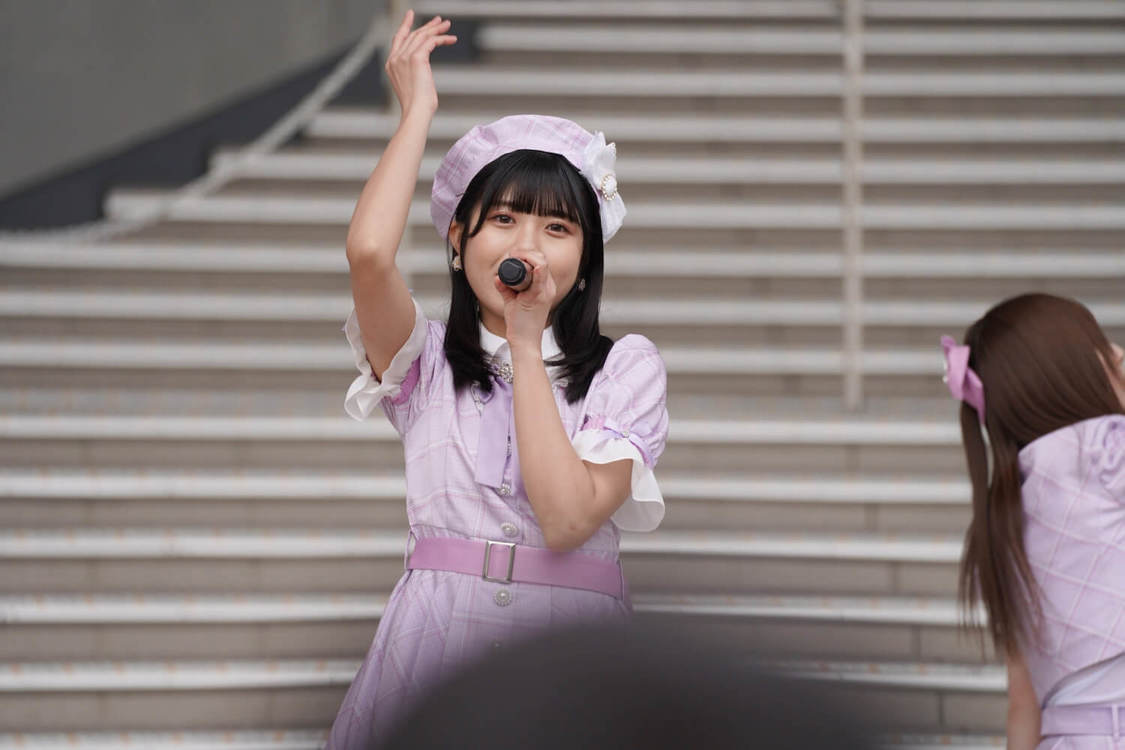 なんキニ！＜1stアルバム『Growing!!』の新衣装お披露目ライブ（第1部）＞ダイバーシティ東京プラザ フェスティバル広場（2022年2月19日）