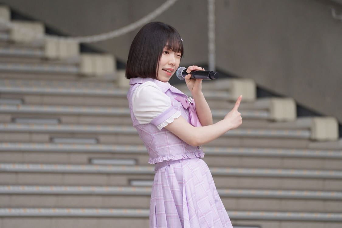 なんキニ！＜1stアルバム『Growing!!』の新衣装お披露目ライブ（第1部）＞ダイバーシティ東京プラザ フェスティバル広場（2022年2月19日）