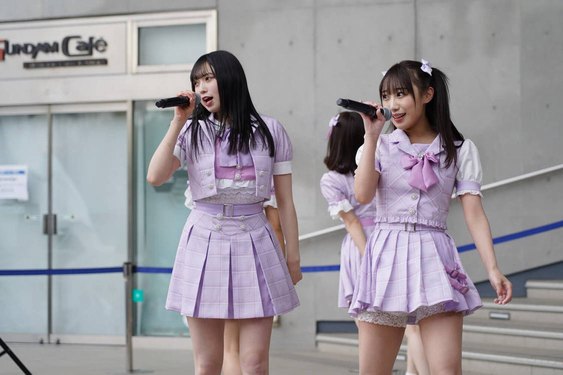 なんキニ！＜1stアルバム『Growing!!』の新衣装お披露目ライブ（第1部）＞ダイバーシティ東京プラザ フェスティバル広場（2022年2月19日）