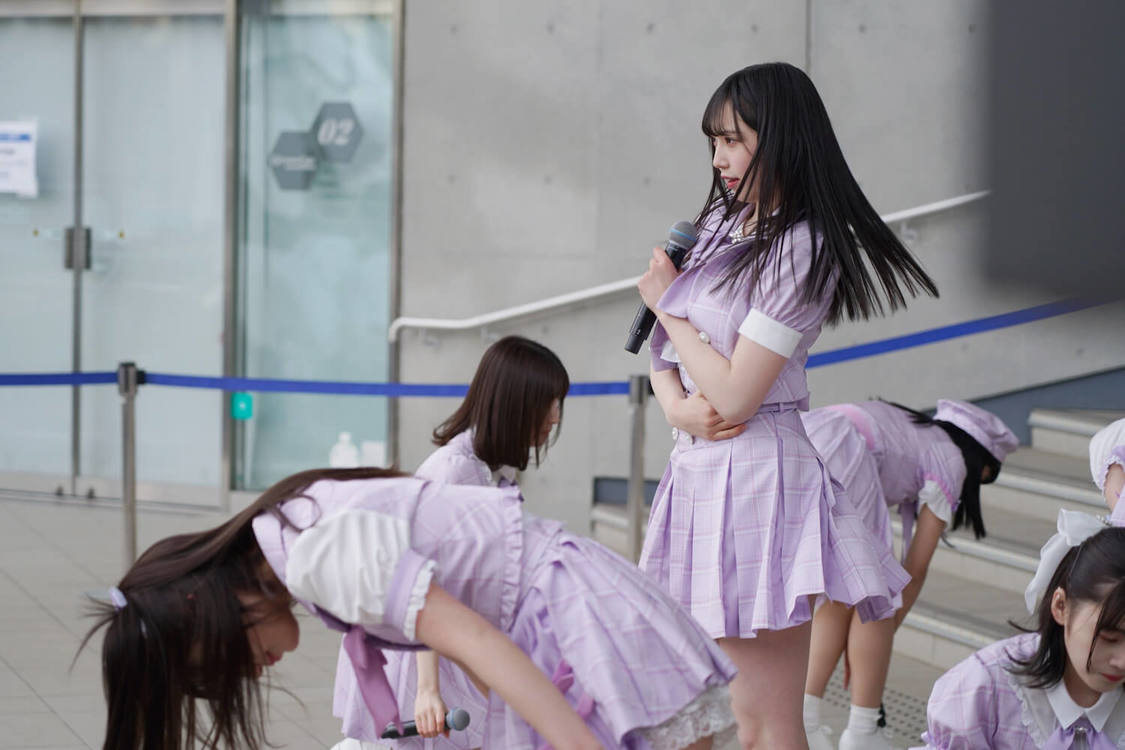 なんキニ！＜1stアルバム『Growing!!』の新衣装お披露目ライブ（第1部）＞ダイバーシティ東京プラザ フェスティバル広場（2022年2月19日）