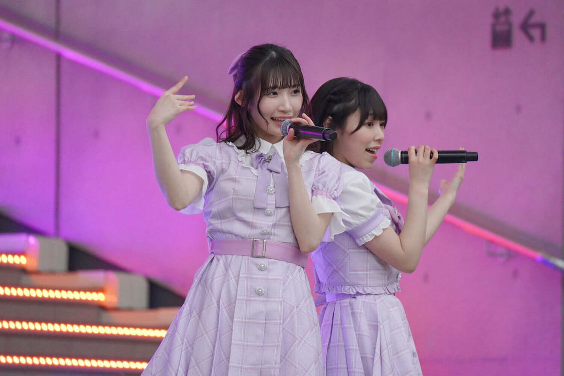 なんキニ！＜1stアルバム『Growing!!』の新衣装お披露目ライブ（第2部）＞ダイバーシティ東京プラザ フェスティバル広場（2022年2月19日）