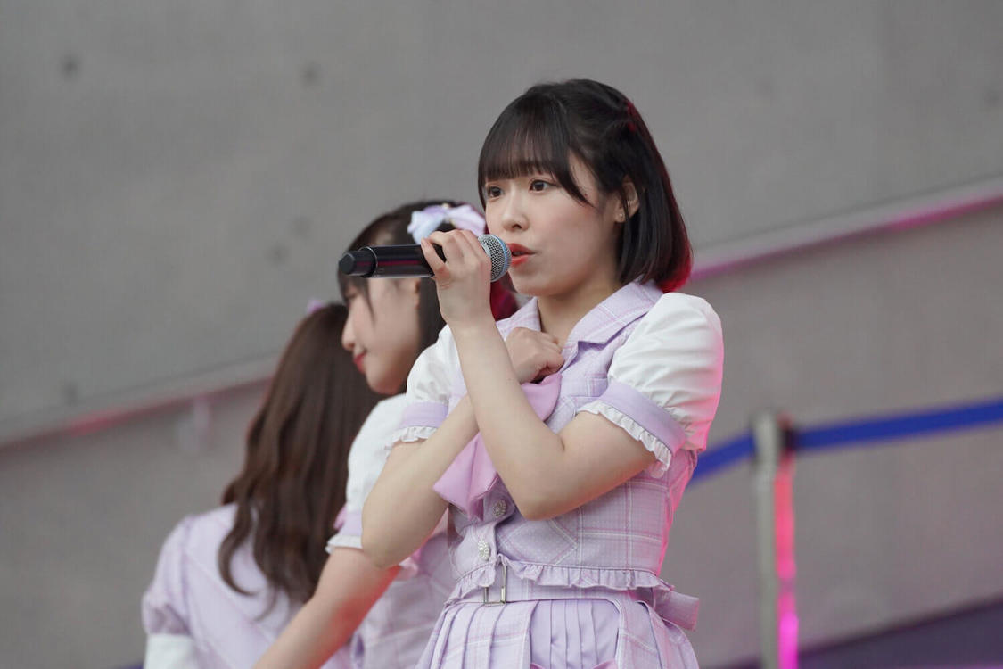 なんキニ！＜1stアルバム『Growing!!』の新衣装お披露目ライブ（第2部）＞ダイバーシティ東京プラザ フェスティバル広場（2022年2月19日）