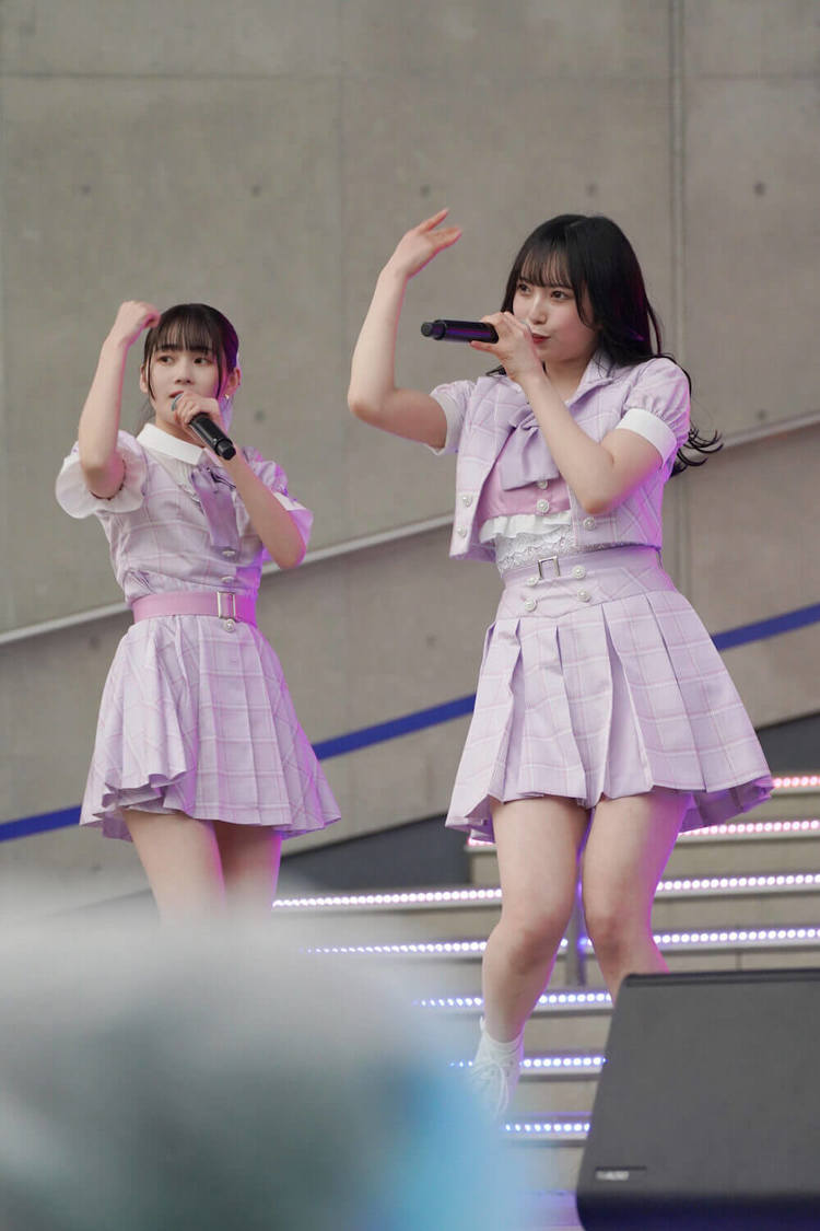 なんキニ！＜1stアルバム『Growing!!』の新衣装お披露目ライブ（第2部）＞ダイバーシティ東京プラザ フェスティバル広場（2022年2月19日）