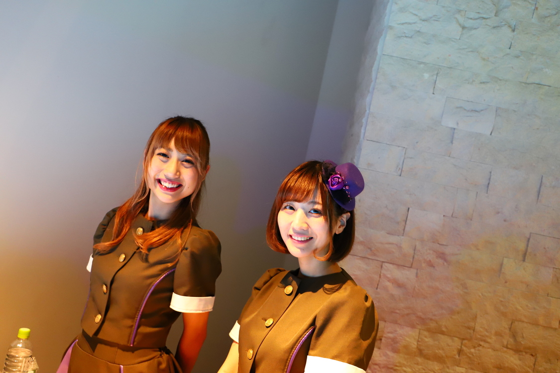 オリジナルドリンク販売の様子