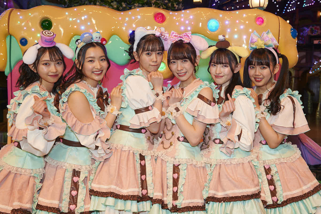 超ときめき♡宣伝部＜ピューロビレッジ ときめきライブパレード～ミラクルバレンタイン～＞サンリオピューロランド（2022年2月23日／© 2022 SANRIO CO., LTD. APPROVAL No.P1302242）