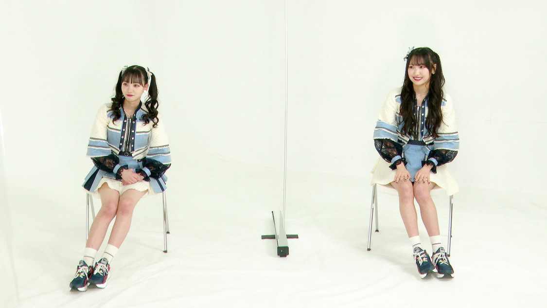 末永桜花、野村実代（©テレビ東京『ミュージックブレイク〜iの流儀〜』）