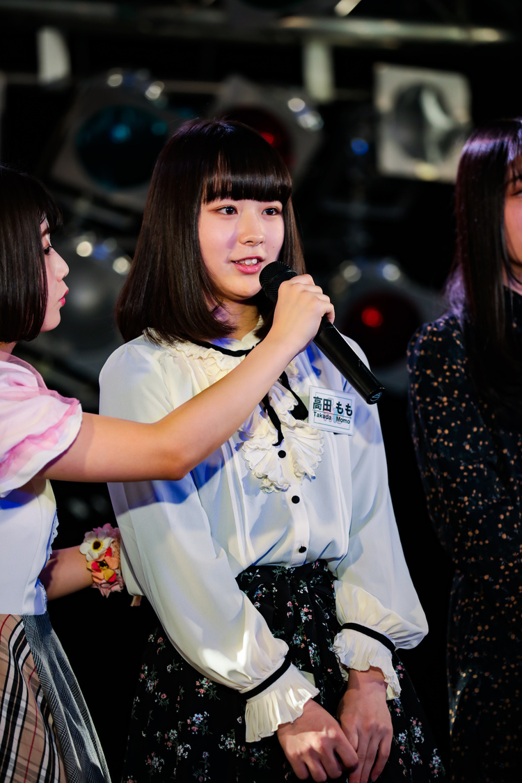 高田もも＜神が宿る場所〜ROAD TO 豊洲PIT 最終候補メンバー発表〜＞｜タワーレコード渋谷店B1F CUTUP STUDIO（2019年3月24日）