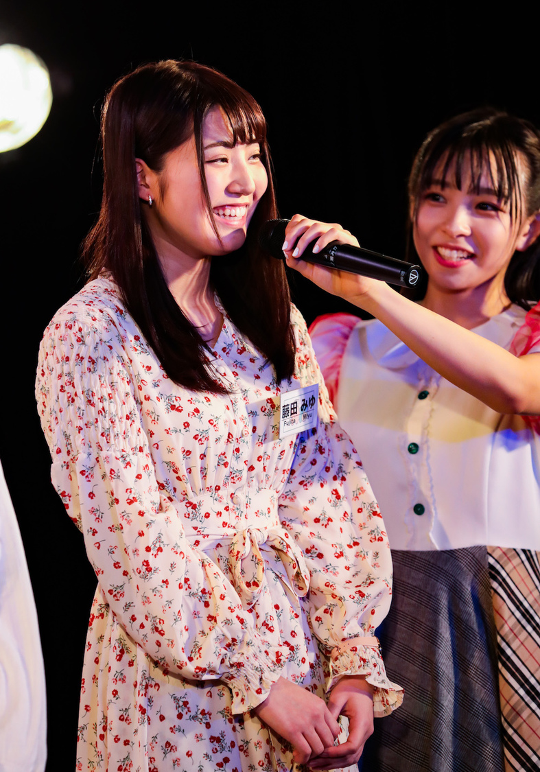 藤田みゆ＜神が宿る場所〜ROAD TO 豊洲PIT 最終候補メンバー発表〜＞｜タワーレコード渋谷店B1F CUTUP STUDIO（2019年3月24日）