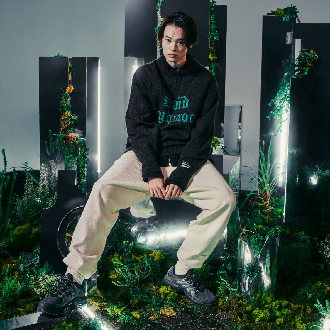 窪塚愛流＆上國料萌衣「AIR MAX TERRASCAPE PLUS」「AIR MAX TERRASCAPE 90」