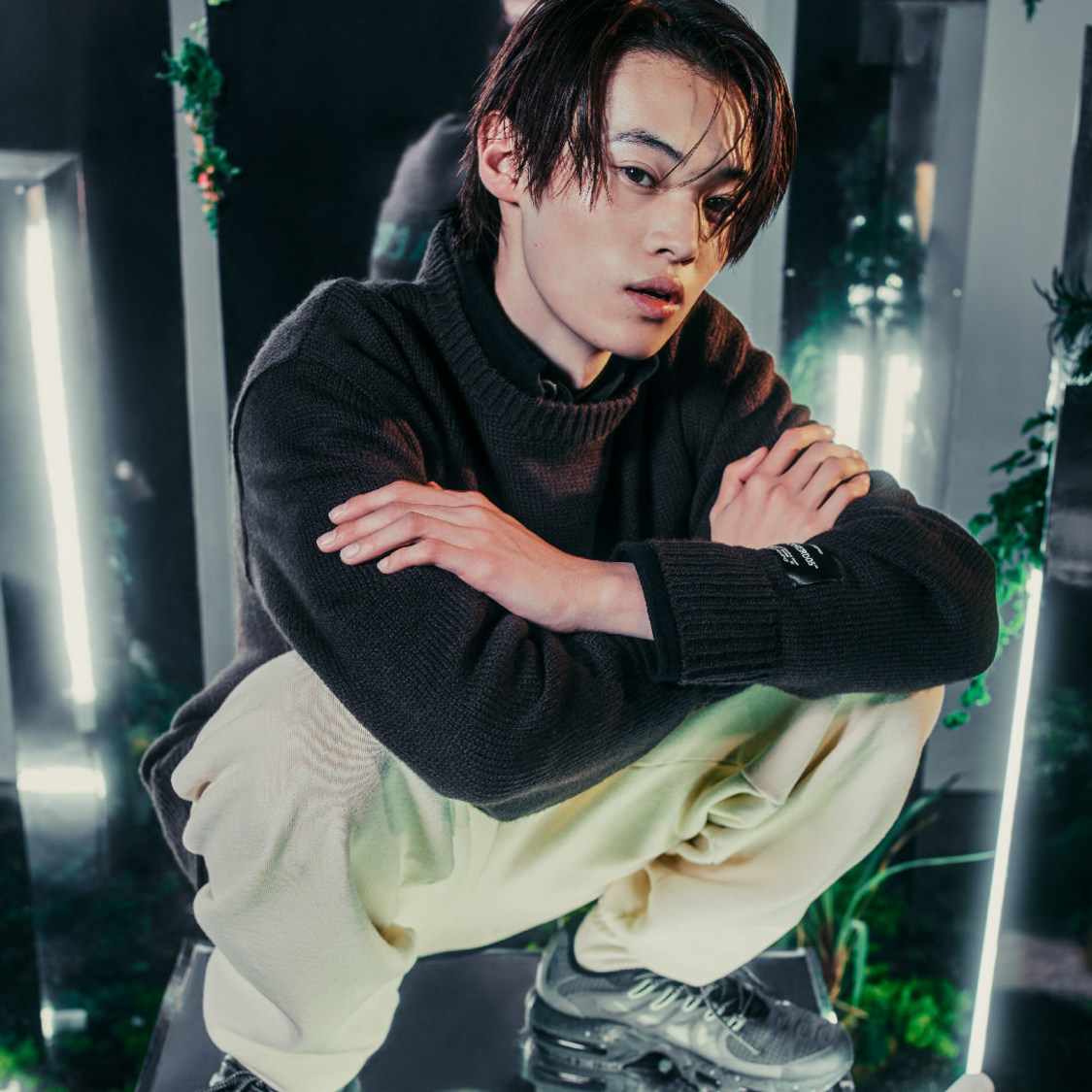 窪塚愛流＆上國料萌衣「AIR MAX TERRASCAPE PLUS」「AIR MAX TERRASCAPE 90」