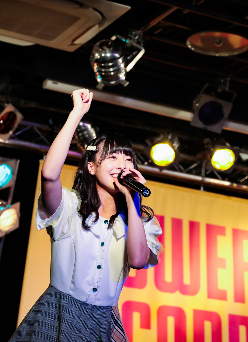 羽島みき＜神が宿る場所〜ROAD TO 豊洲PIT 最終候補メンバー発表〜＞｜タワーレコード渋谷店B1F CUTUP STUDIO（2019年3月24日）