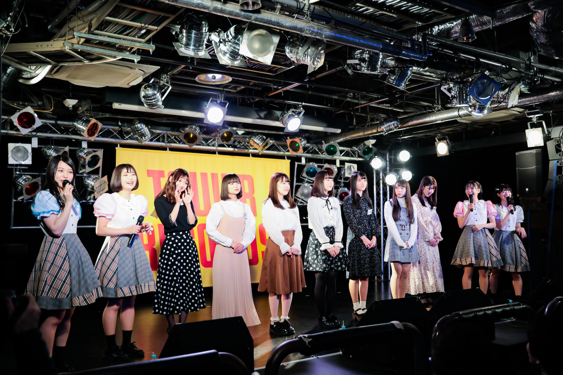 最終候補者7名お披露目＜神が宿る場所〜ROAD TO 豊洲PIT 最終候補メンバー発表〜＞｜タワーレコード渋谷店B1F CUTUP STUDIO（2019年3月24日）